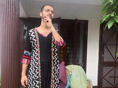 When Dance Plus host Raghav Juyal wore his mother's suit during lockdown