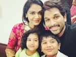Pictures of Allu Arjun and wife Sneha Reddy go viral after Tollywood star shares bday party photos