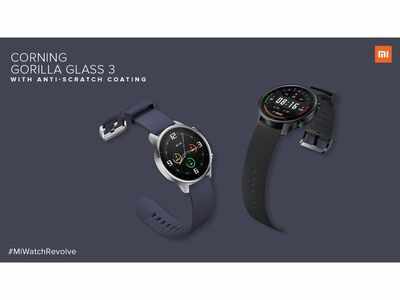 mi watch revolve silver chrome