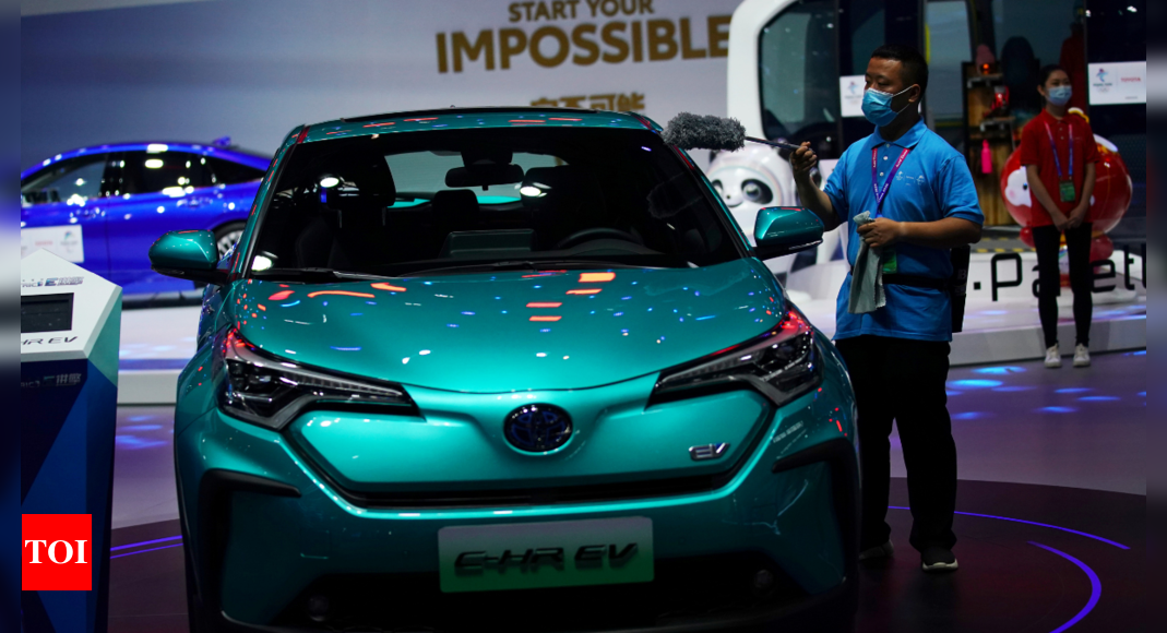 Toyota eyes 5.5 million EV sales annually by 2025