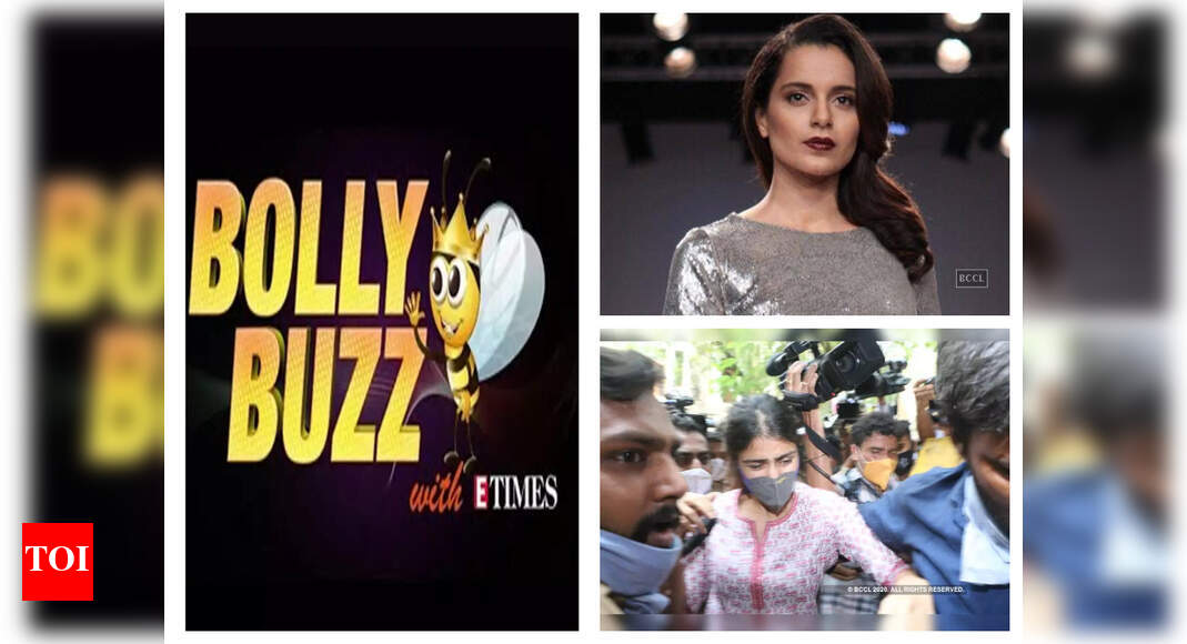 Bolly Buzz: Deepika Padukone, Sara Ali Khan have no links with drug peddlers, Kangana Ranaut takes on BMC - Times of India