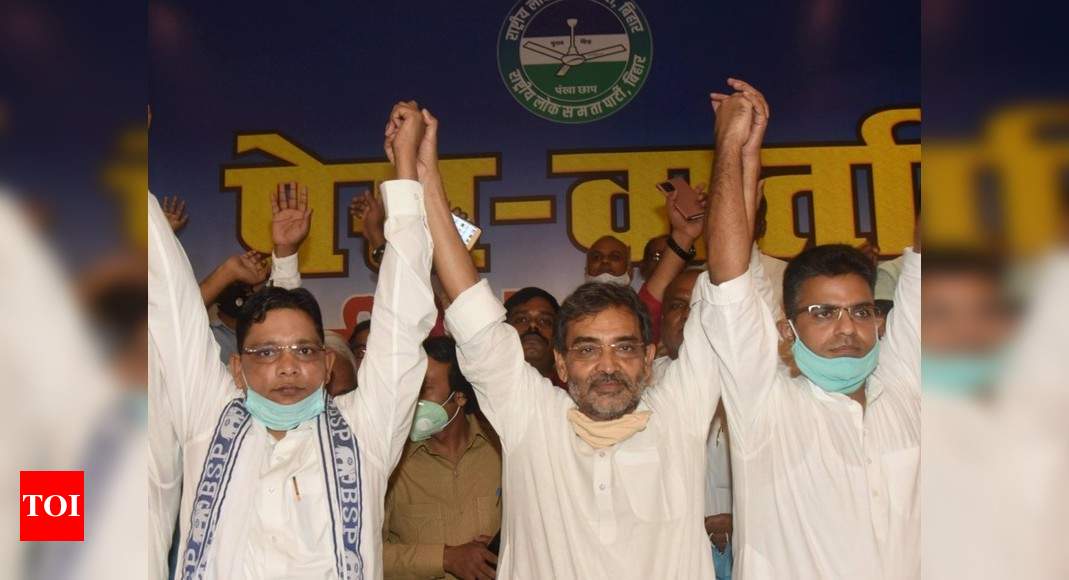 Bihar: RLSP chief forms new front, takes BSP along