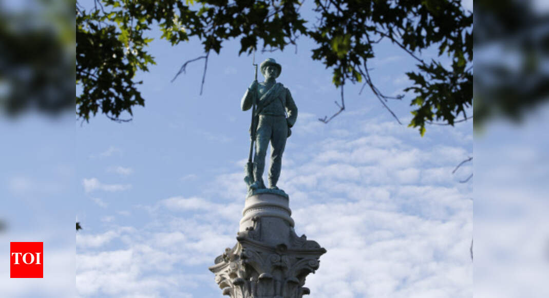 Poll Virginians about evenly divided on Confederate statues Times of