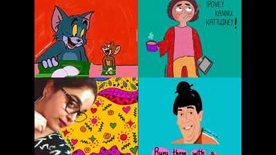Pop-culture gets a Tamil twist in this Chennai doodler’s humorous sketches