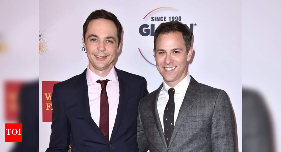 Jim parsons says he and todd spiewak had covid-19 - times of india