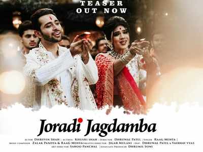 Khushi Shah and Dhruvin Shah all set for Navratri song 'Joradi Jagdamba'; teaser of the first song out now!
