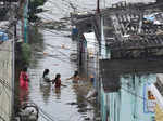 Hundreds of families affected by Krishna river flood in AP's Vijayawada