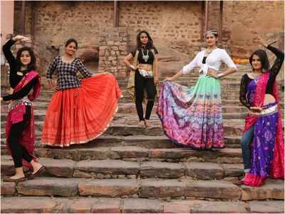 Raipur youngsters ditch renting garba outfits this year, opt for DIY look instead