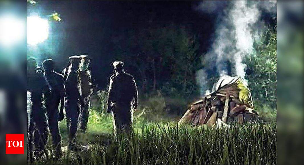 Gang-rape victim cremated in dead of night