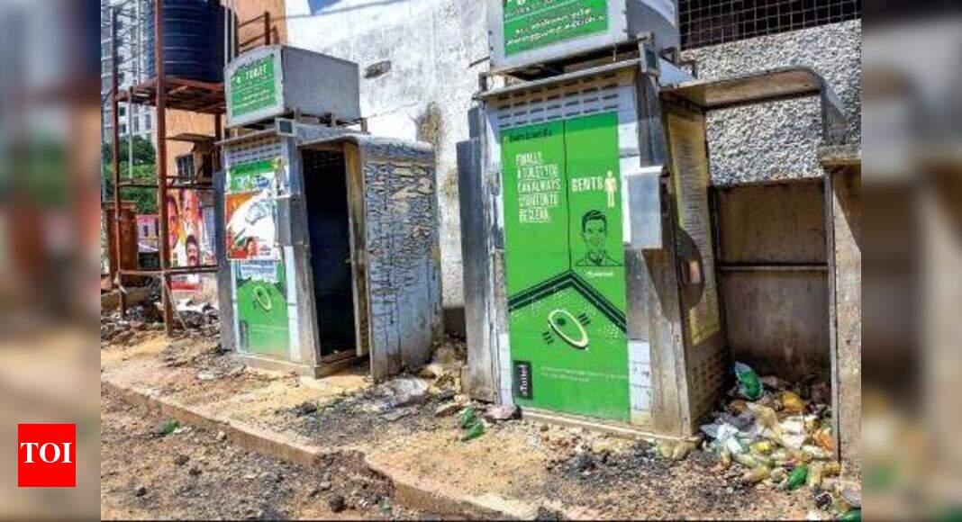 Chennai Toilets not cleaned, slum dwellers forced to defecate in the
