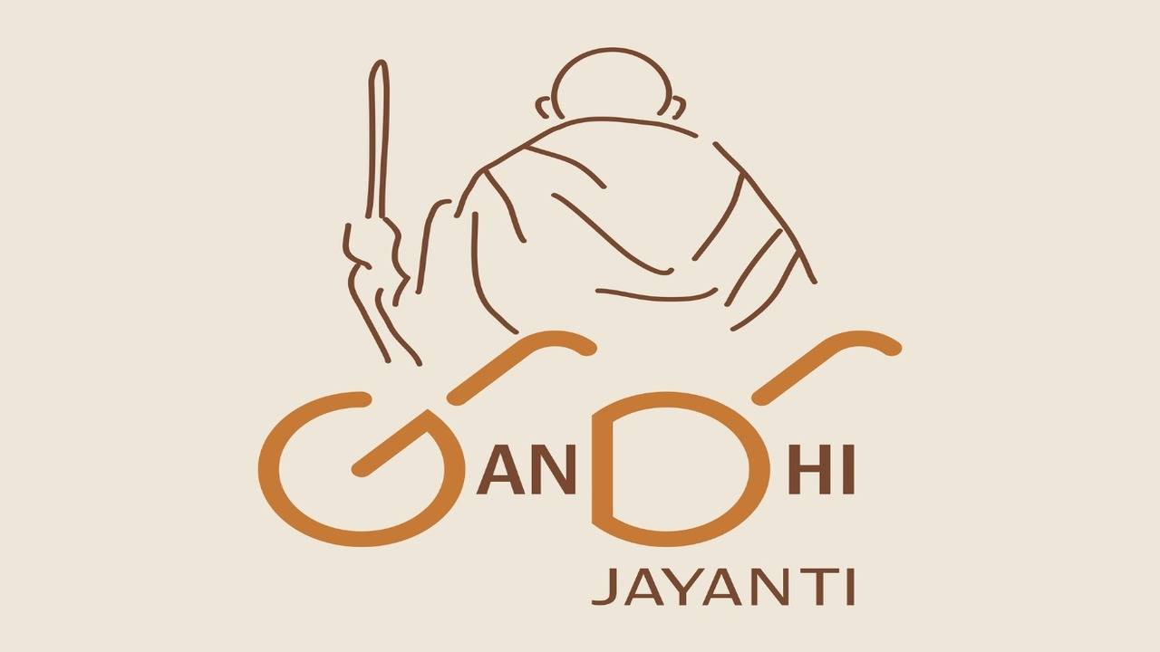 Gandhi jayanti vector illustration. Stock Vector | Adobe Stock