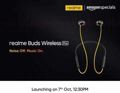 Realme Buds Wireless Pro earphones and 