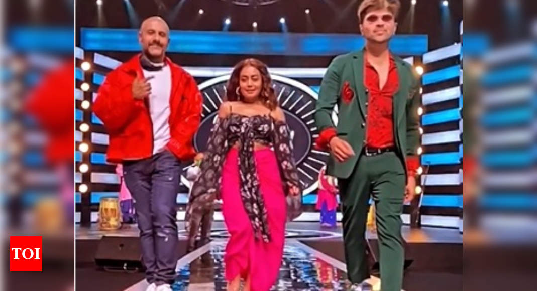 Indian Idol Judges Neha Kakkar Vishal Dadlani And Himesh Reshammiya Are Back In Action