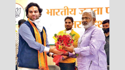 Lucknow: Son of Mayawati's key aide and BSP MLA joins BJP