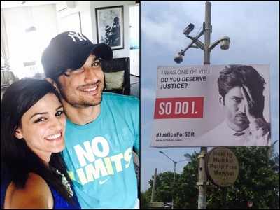 Sushant Singh Rajput's fans put up hoardings on Mumbai streets to seek justice for him; sister Shweta shares pictures