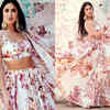 Buy Bollylounge Girls Lehenga Choli Fusion Wear Floral Print Lehenga Choli  Online at Best Prices in India - JioMart.