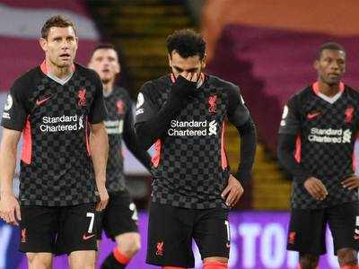 Premier League champions Liverpool humbled 7-2 by Aston Villa