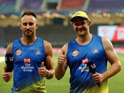 Chennai Super Kings: IPL 2020: Du Plessis credits Dhoni and Fleming for ...
