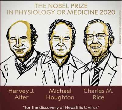 Recent winners of the Nobel Medicine Prize