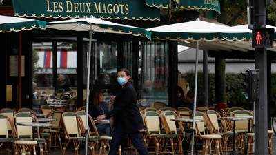 Bars and cafes in Paris to shut to brake Covid-19 spread