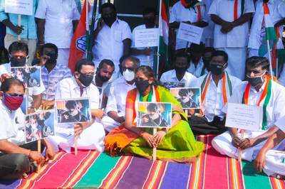 Hathras case: There is no safety for women under BJP rule, Karur MP Jothimani says