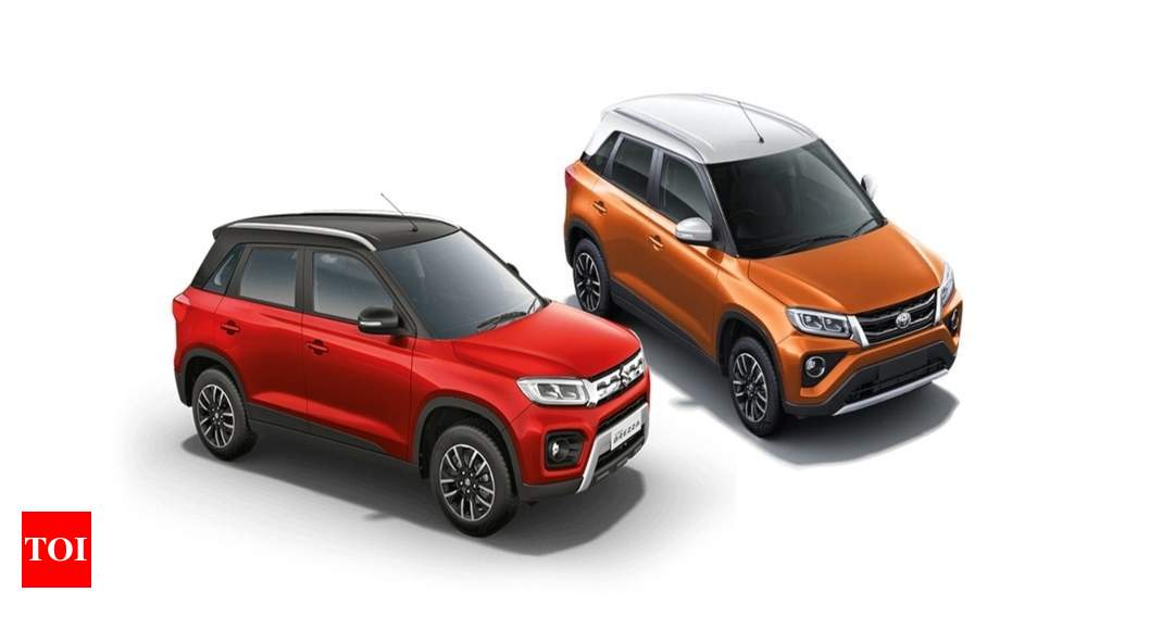 what toyota urban cruiser could have shared with maruti suzuki vitara brezza times of india maruti suzuki vitara brezza