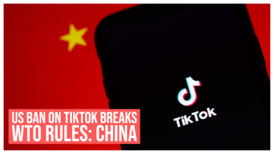 US ban on TikTok, WeChat breaks WTO rules: China