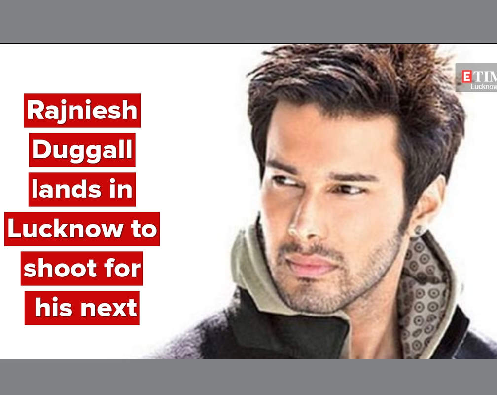 
Actor Rajniesh Duggall lands in Lucknow to shoot for his next
