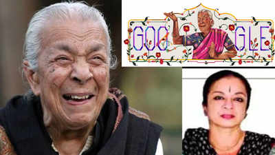 Veteran actress Zohra Sehgal's daughter shows her displeasure on mother's Google Doodle, says 'It wasn't a good drawing'