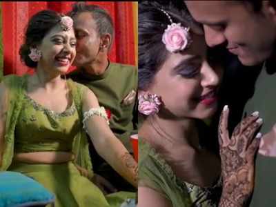New bride Niti Taylor shares a throwback video from her Mehendi ceremony; watch