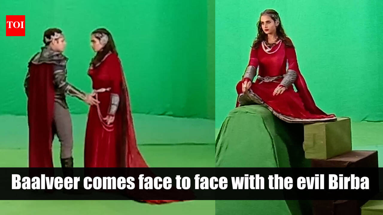 On the sets of BaalVeer: Balveer manages to reach the hidden world of ...