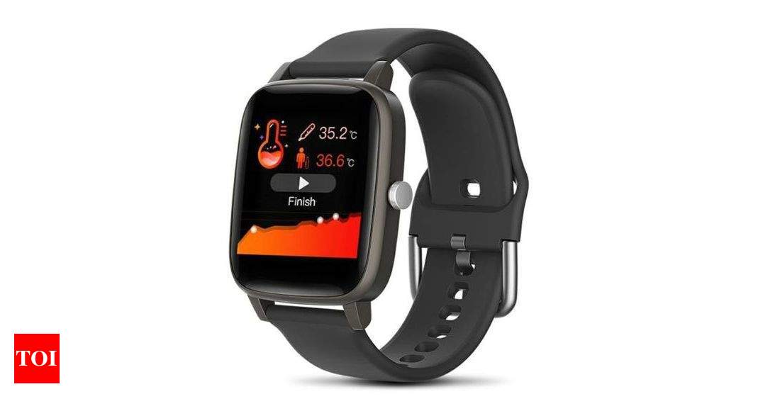 Hammer Pulse Smartwatch Hammer Launched Pulse Smartwatch With Temperature Sensor At Rs 2 799 Times Of India