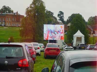 British Indian couple hold UK’s first Covid compliant drive-in wedding