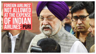 Foreign airlines’ not allowed at the expense of Indian airlines: Hardeep Singh Puri