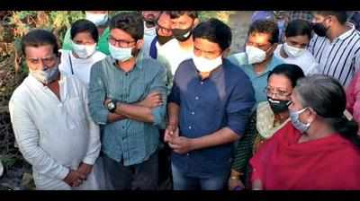 Hardik, Mewani meet minor rape survivor in Jamnagar