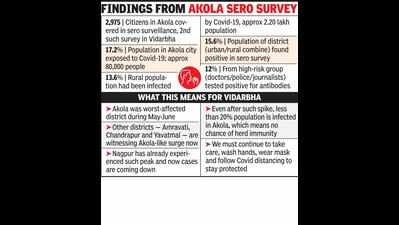 Over 3L already infected by Covid in Akola: Sero survey