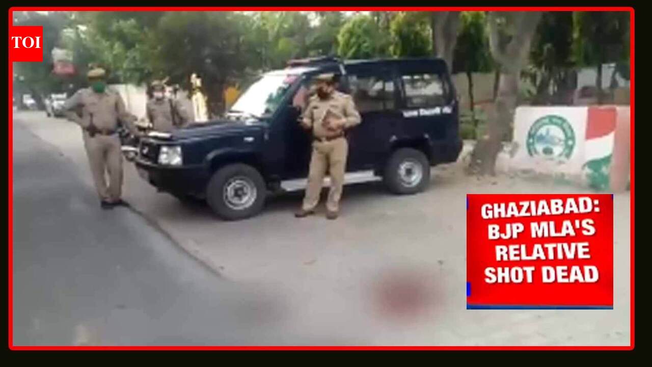 Shocking: BJP MLA's relative shot dead during morning walk in Ghaziabad