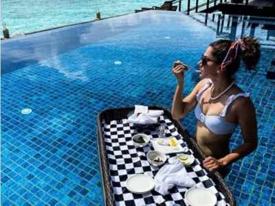 Taapsee Pannu sets the temperature soaring with her latest post; reveals how she's prepping up for Rashmi Rocket while on vacation