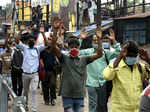 Kolkata: Clashes erupt between West Bengal Police and BJP workers