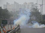 Kolkata: Clashes erupt between West Bengal Police and BJP workers