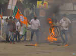 Kolkata: Clashes erupt between West Bengal Police and BJP workers