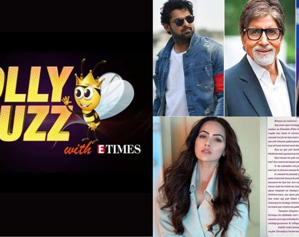 
Bolly Buzz: Amitabh Bachchan joins Prabhas and Deepika in Nag Ashwin's film; Sana Khan quits showbiz
