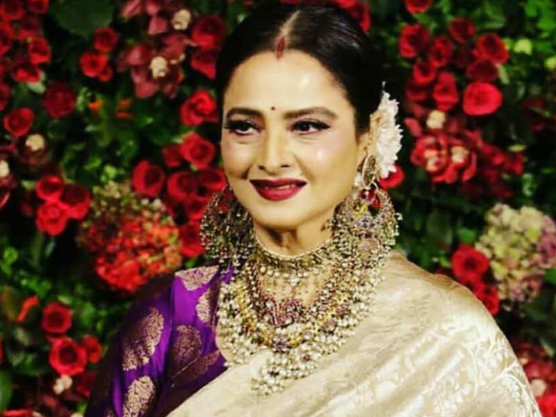 Happy Birthday Rekha: Fans take over social media to wish the veteran beauty | Hindi Movie News - Times of India