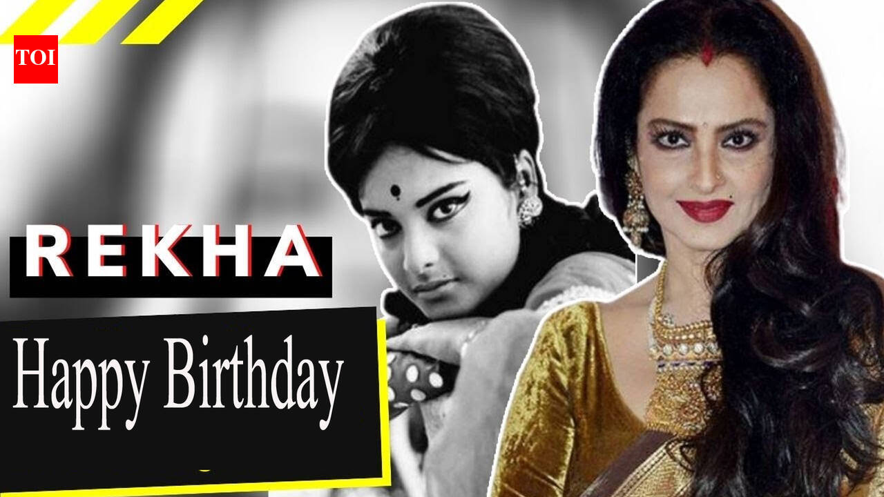 Rekha turns 66! Here's a look at her journey from being a child artist ...