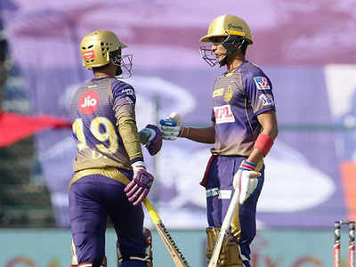 KXIP vs KKR: Fifties from Karthik and Gill take Knight Riders to challenging 164/6