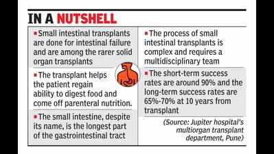 Small bowel transplant brings Sangvi resident back to life