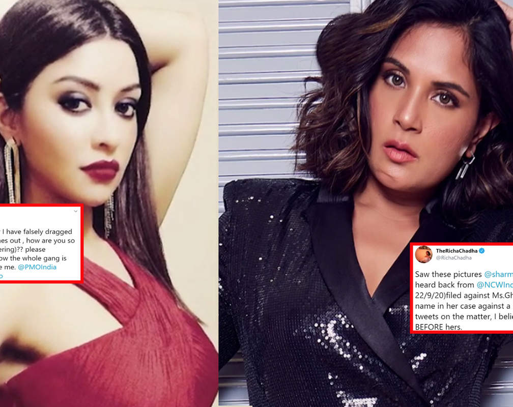 
#MeTo: Payal Ghosh wittily asks Richa Chadha 'how are you so sure of Mr Kashyap?' over latter's NCW complaint

