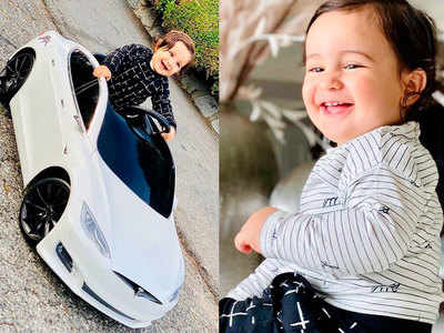 THESE smiling pictures of Gippy Grewal’s youngest son Gurbaaz Grewal are sure to brighten up your day