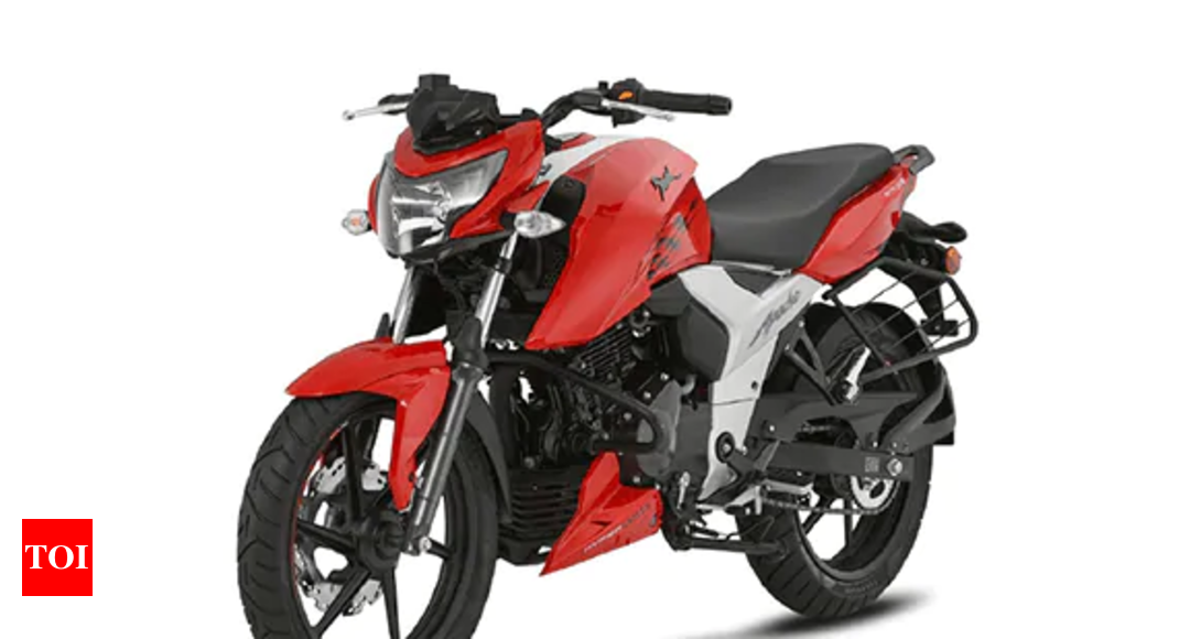 Tvs Apache Celebrates Sales Milestone Times Of India