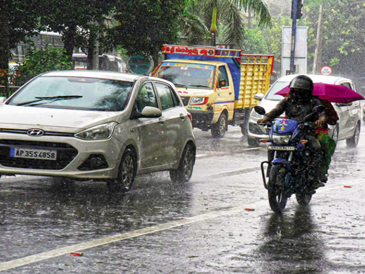 Rain In Andhra Pradesh Imd Issues Red Warning To Five Coastal Districts In Andhra Pradesh Visakhapatnam News Times Of India